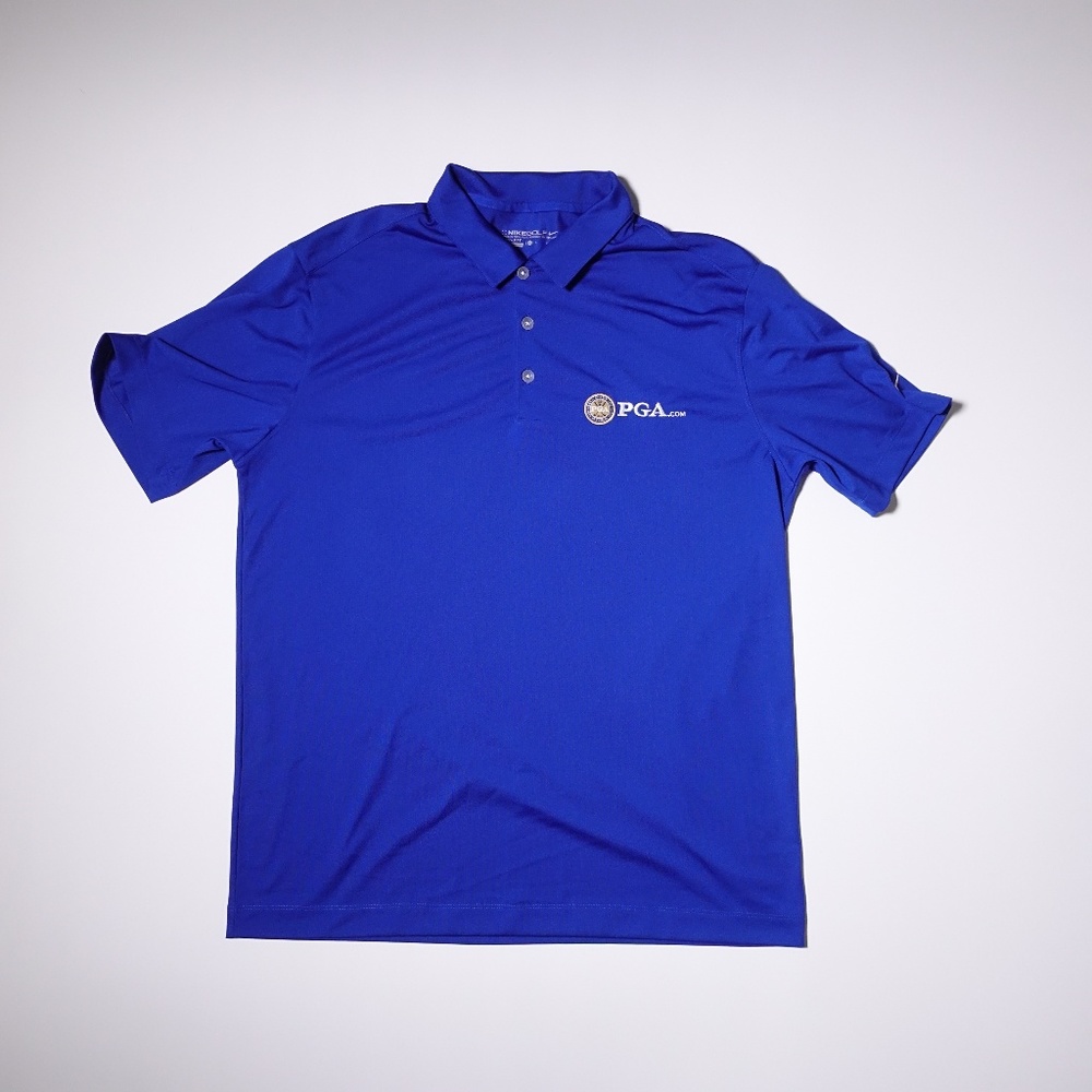 PGA Nike Golf Polo Shirt Dri Fit Size Large